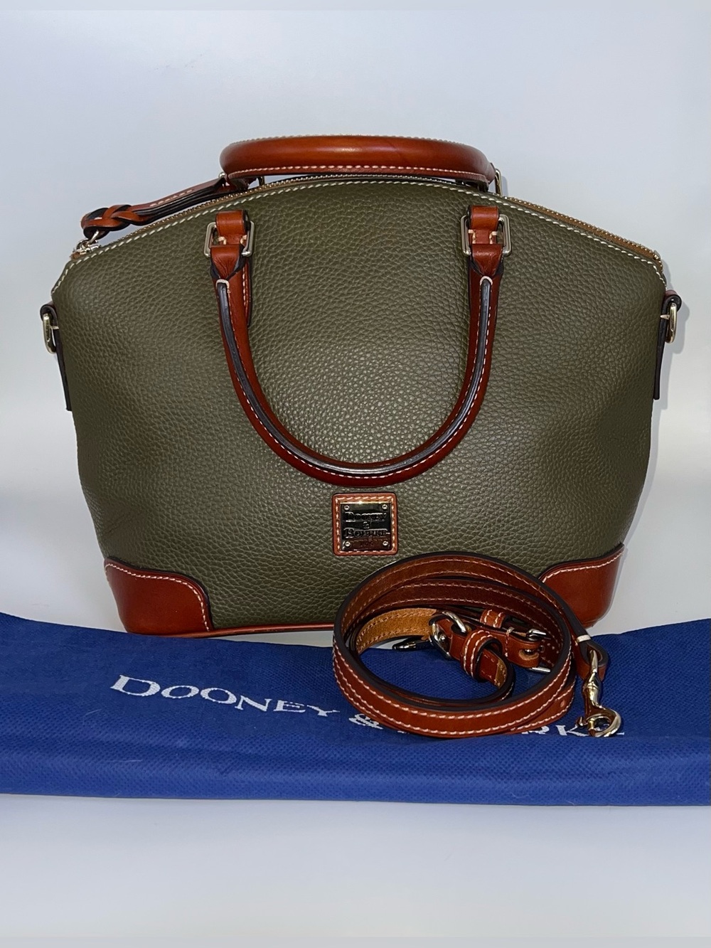 Dooney & Bourke Charli Pebble Grain Satchel
